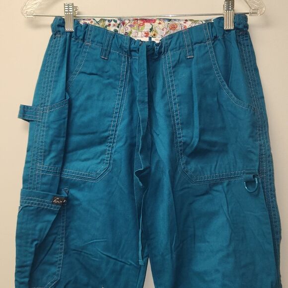 Koi by Kathy Peterson Scrub Pants XS Talll - Picture 2 of 10